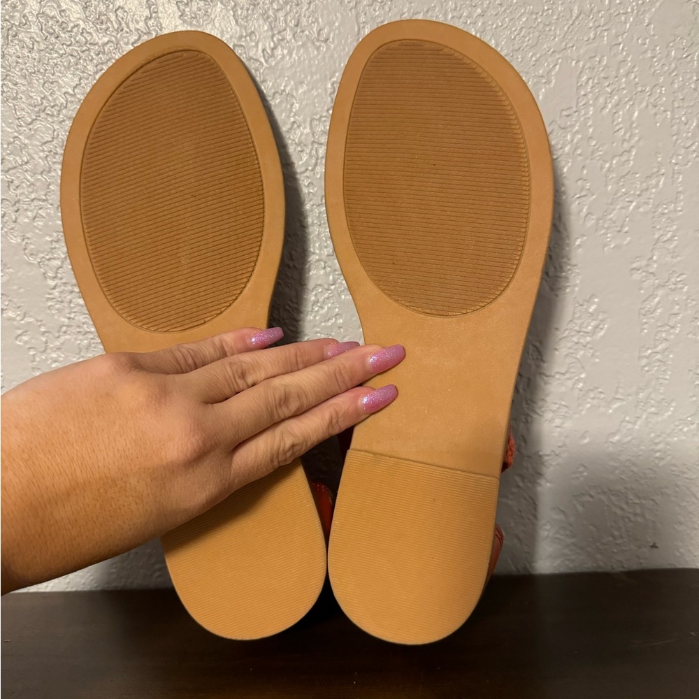 Torrid Orange Crochet Sandals - Picture 6 of 6